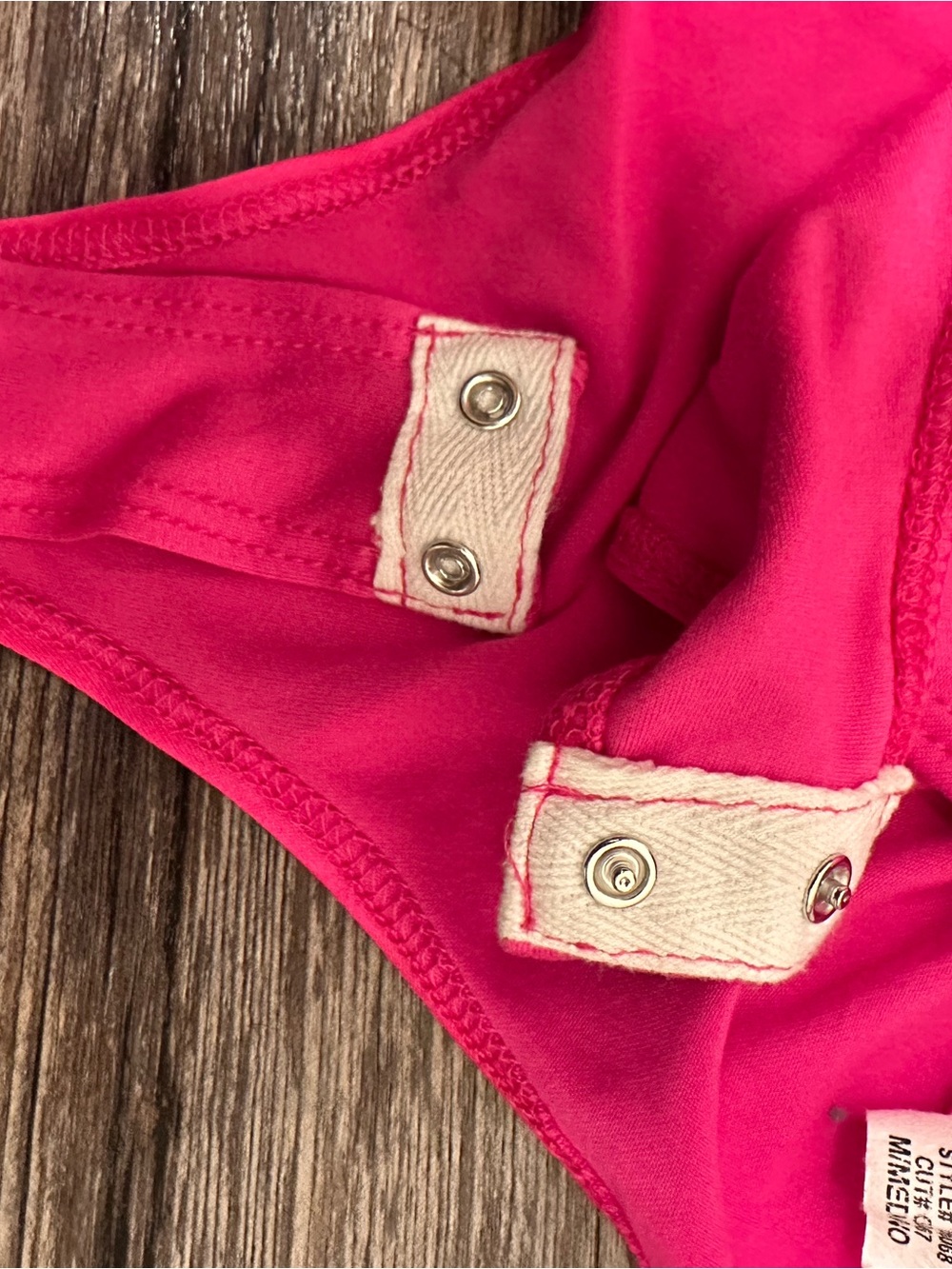 Sincerely Jules Bright Hot Pink Scoop Neck Tank Bodysuit - Picture 6 of 6